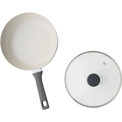 Sauteuse ESSENTIELB 28cm avec couvercle vert