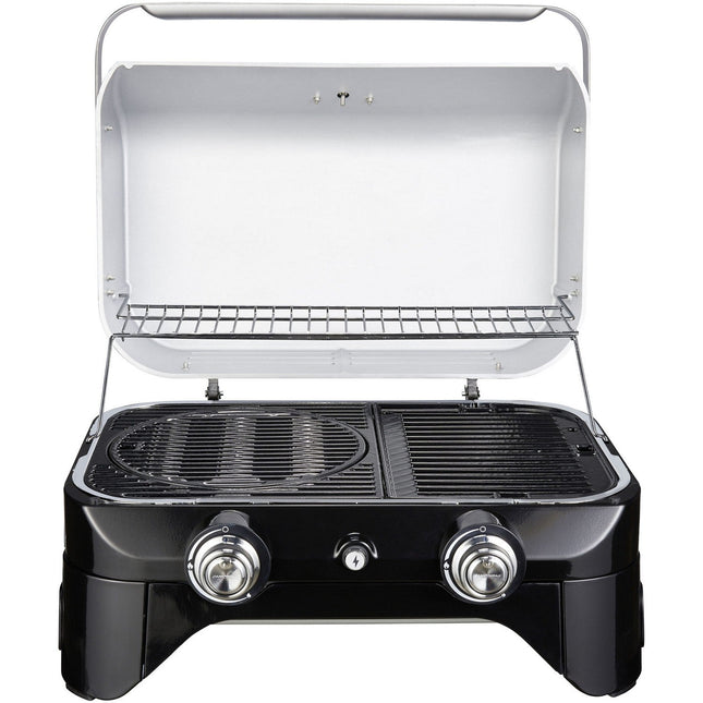 Barbecue gaz CAMPINGAZ Attitude LX noir 2 brûleurs à poser, 58x36 cm