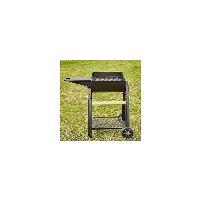 Barbecue charbon COOK'IN GARDEN TONINO 50 noir sur chariot 50 cm