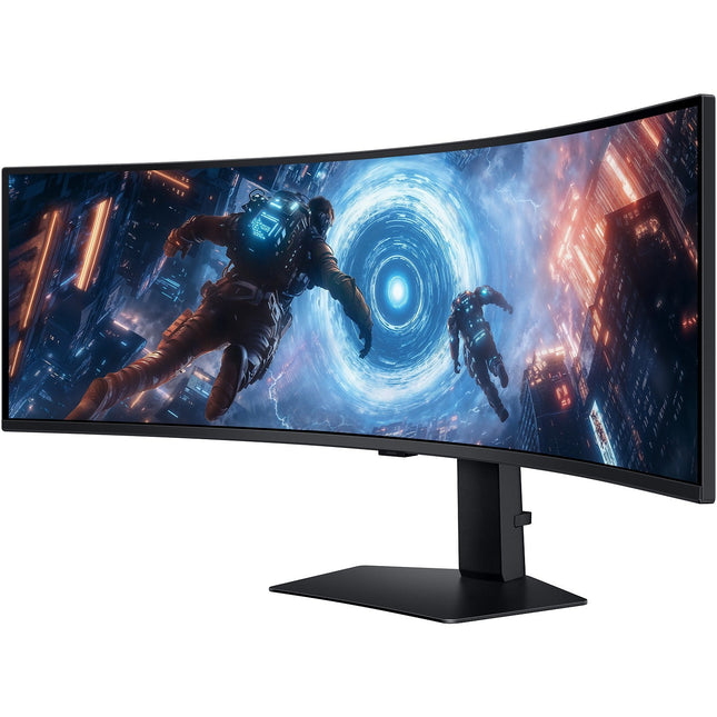 Ecran PC Gamer SAMSUNG ODYSSEY G9 G91F 49" Incurvé 1000R DQHD 144Hz VA HDR 600 HDMI 2.1 AMD FreeSync