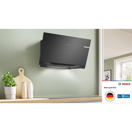 Hotte décorative murale inclinée BOSCH DWK65DK60