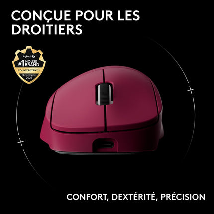 Souris Gamer Sans Fil LOGITECH PRO X SUPERLIGHT 2 DEX LIGHTSPEED