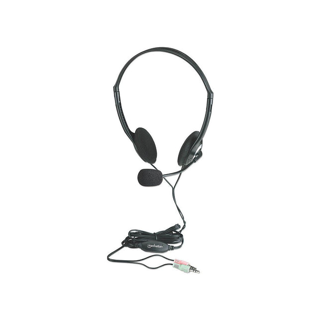 Micro-casque MANHATTAN Microphone, contrôle du volume, Jack 3.5
