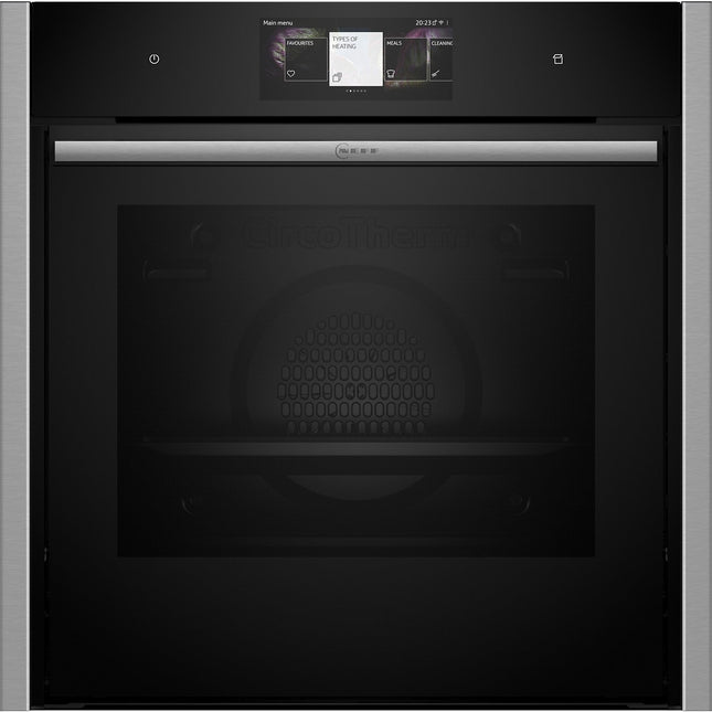 Four encastrable fonction vapeur NEFF B64VT73N0 série N90 porte coulissante