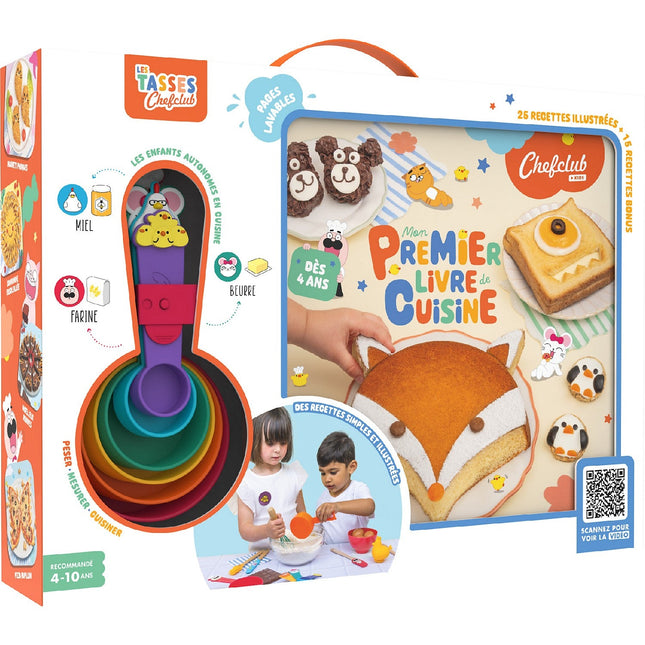 Coffret cuisine CHEFCLUB Kids - Mon premier livre de cuisine