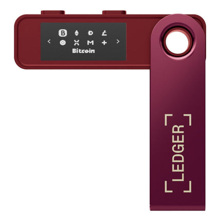 Crypto wallet LEDGER Nano S Plus Magenta Carminé