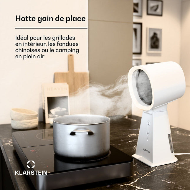 Hotte plan de travail KLARSTEIN WanderVent 200 m³/h compacte Planc