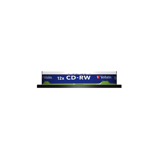 CD vierge VERBATIM CD-RW 700MB 10PK Spindle 8-12x