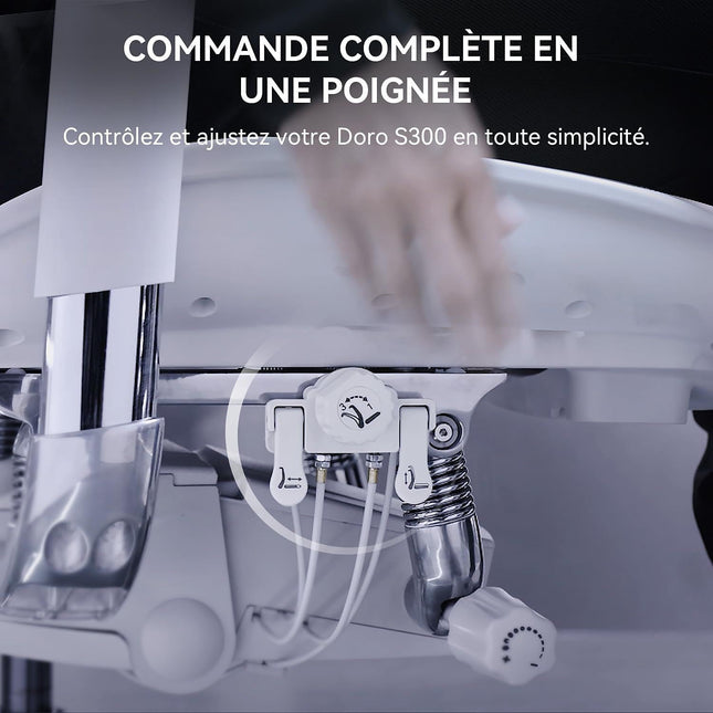 Fauteuil ergonomique SIHOO S300 chaise ergonomique ergo blanc