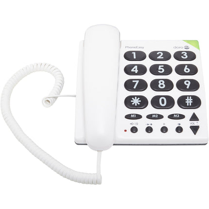 Téléphone filaire DORO Phone Easy 311C Blanc