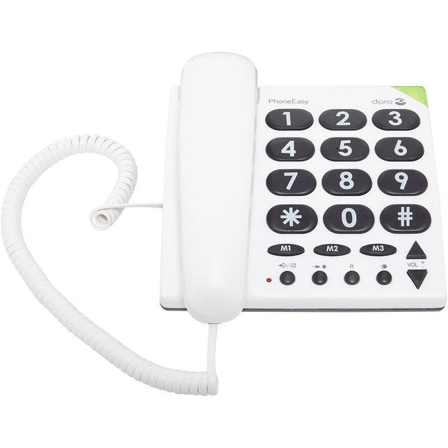Téléphone filaire DORO Phone Easy 311C Blanc