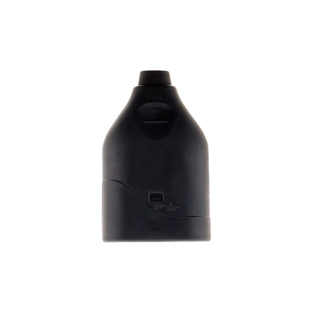 ZENITECH Fiche femelle 2P 6A - Noir - Zenitech