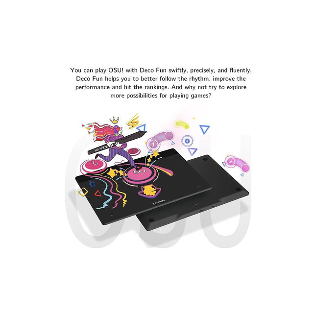 Tablette graphique XPPEN Deco Fun S Noir