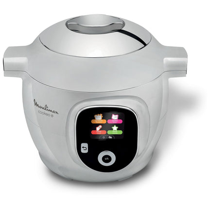 Cookeo MOULINEX CE854B10 gris 6 L, 6 modes de cuisson, 80 recettes