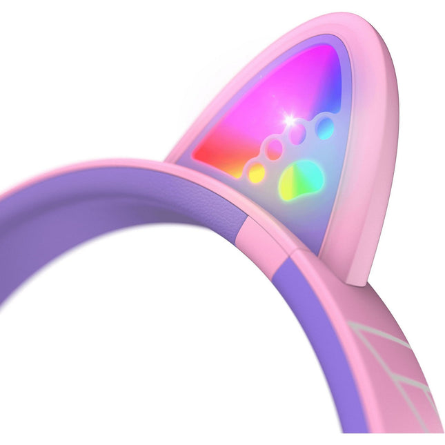 Casque POWERLOCUS PowerLocus Bobo Violet avec oreilles