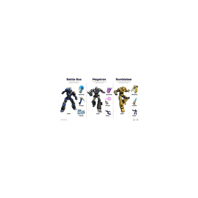 Jeu Switch EPIC GAMES Fortnite Pack Transformers (code De