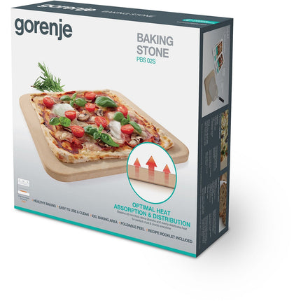 Pierre à pizza GORENJE PBS02S Pierre, pelle et livre recettes