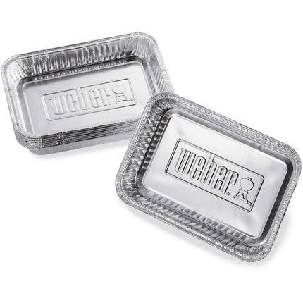 Barquette aluminium WEBER petites barquettes alu-Lot de 10