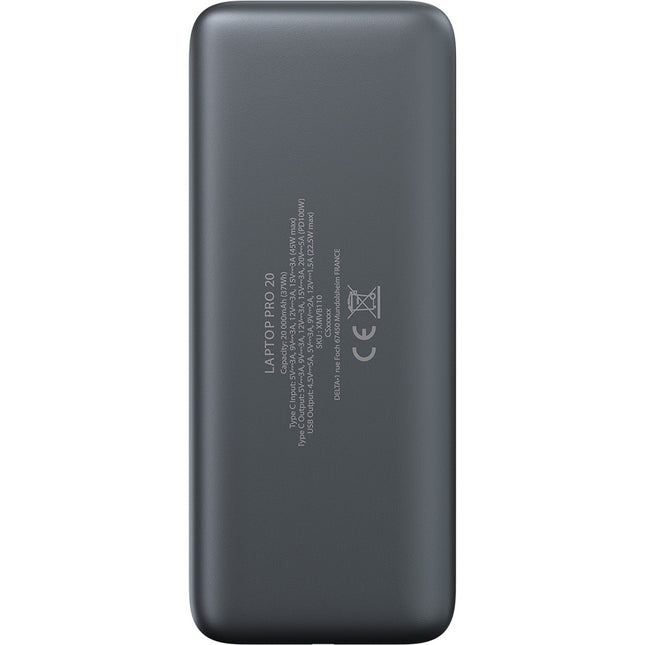 Batterie externe XMOOVE 20 000 mAh 100W PowerDelivery