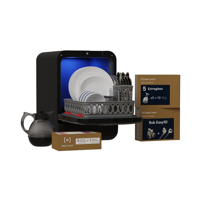 Mini lave vaisselle DAAN TECH Bob - Pack Premium black