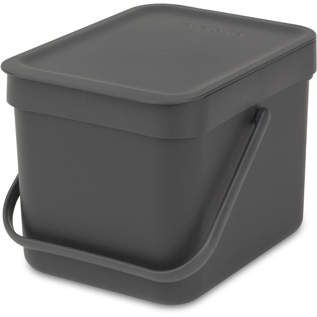 Seau à compost BRABANTIA Waste Bin Sort & Go 6L