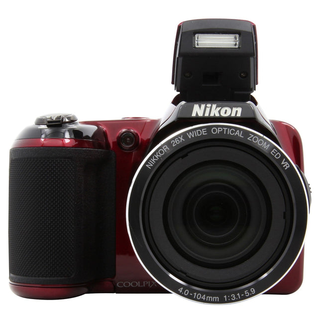 Appareil photo Bridge NIKON L810 rouge Reconditionné