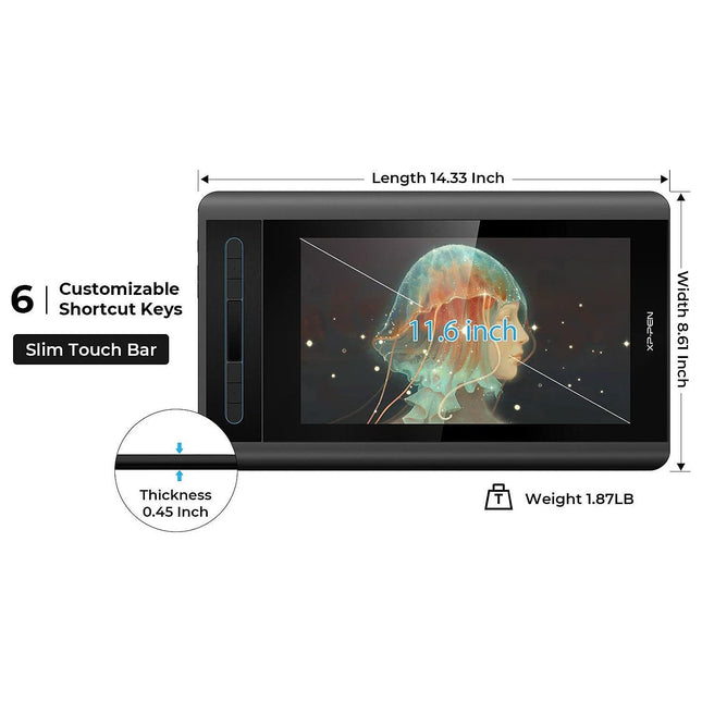 Tablette graphique XPPEN Tablette Graphique Artist 12