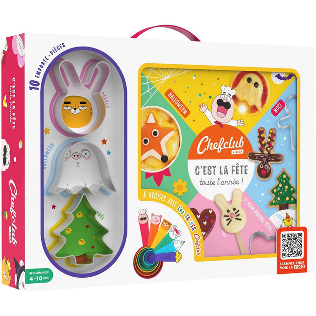 Coffret cuisine CHEFCLUB C'est la fete toute l'annee