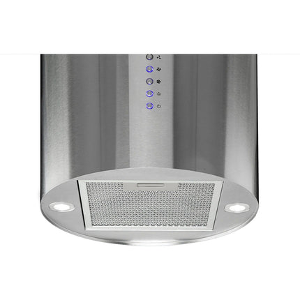 Hotte décorative îlot KLARSTEIN Beretta îlot 650m³/h classe A+ inox