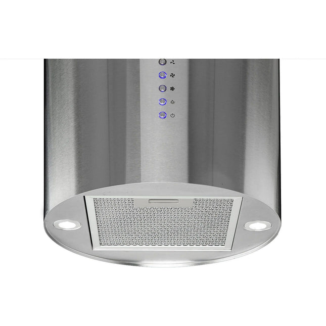 Hotte décorative îlot KLARSTEIN Beretta îlot 650m³/h classe A+ inox