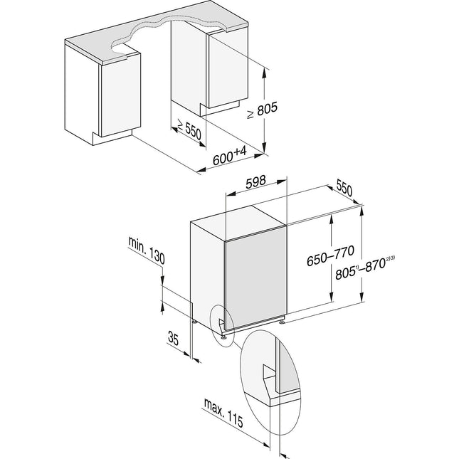Lave vaisselle encastrable MIELE G 5851 SCVi