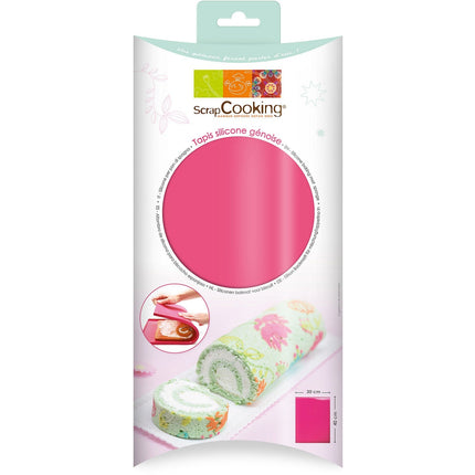 Tapis pâtisserie SCRAPCOOKING silicone genoise 27x36 cm