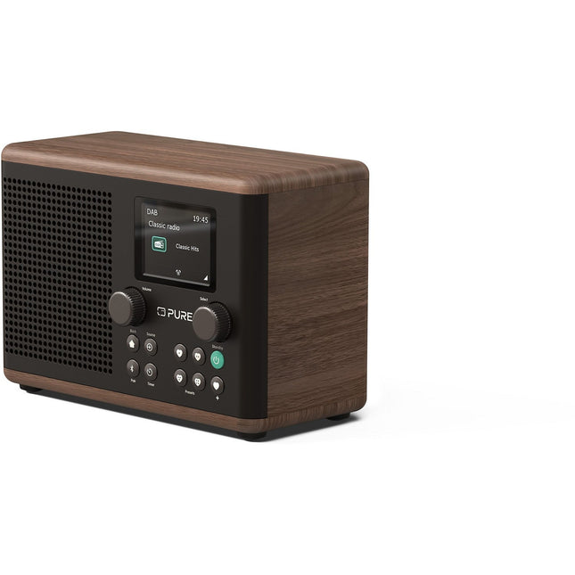 Radio DAB PURE Classic H4 Coffee Black/Walnut