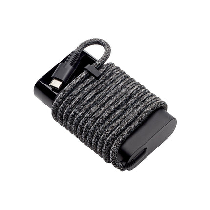 Chargeur ordinateur portable HP PC 65W noir mat compact USB-C EU