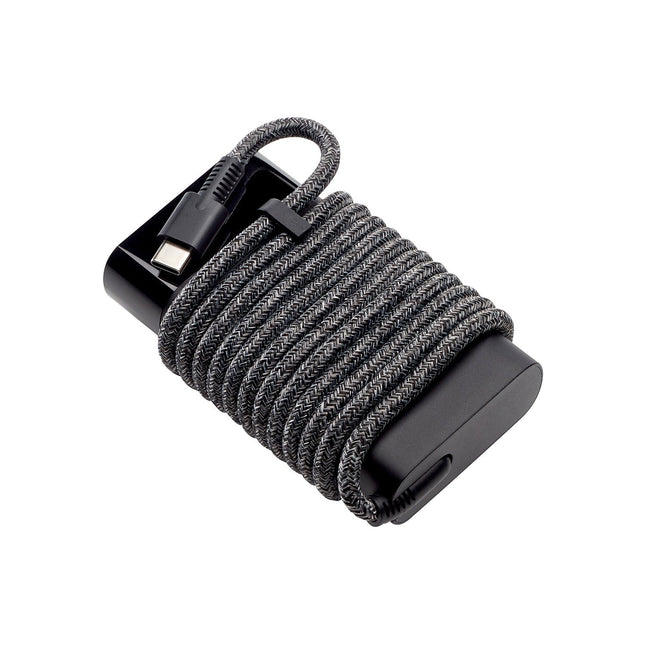 Chargeur ordinateur portable HP PC 65W noir mat compact USB-C EU