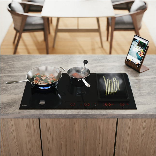 Plaque mixte induction gaz ASKO HIG89524BGF1