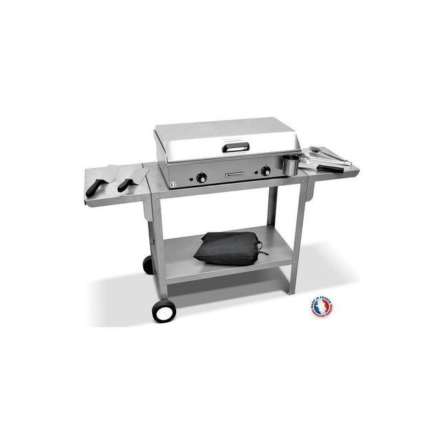 Plancha électrique PLANCHAELEC Pack NEO E650 + Chariot + accessoires