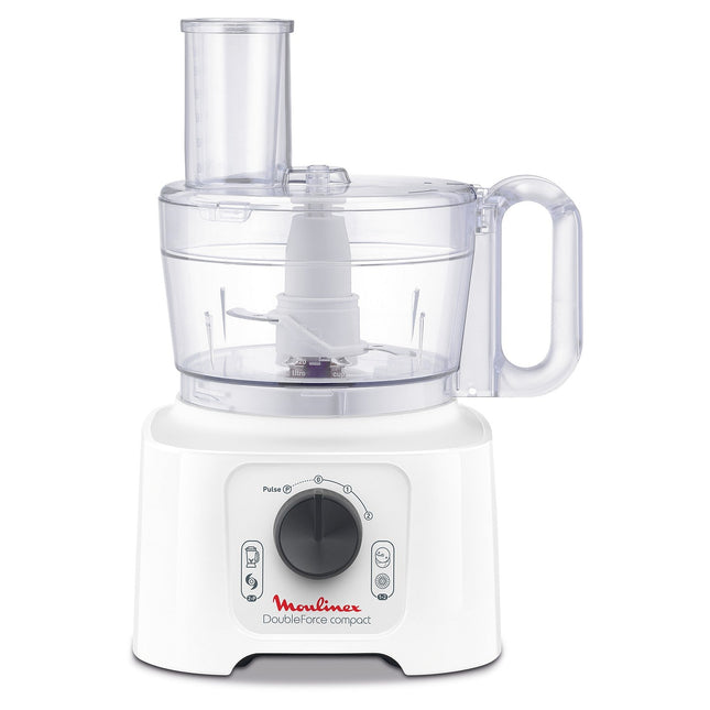 Robot multifonction MOULINEX FP542111 Double force compact blanc