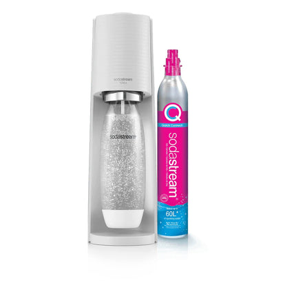 Machine à soda SODASTREAM Terra + 1 Recharge de Gaz 60L + 1 Bouteille de gazéification