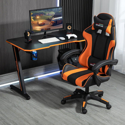 Bureau gamer AMSTRAD DESK120Z-ORANGE