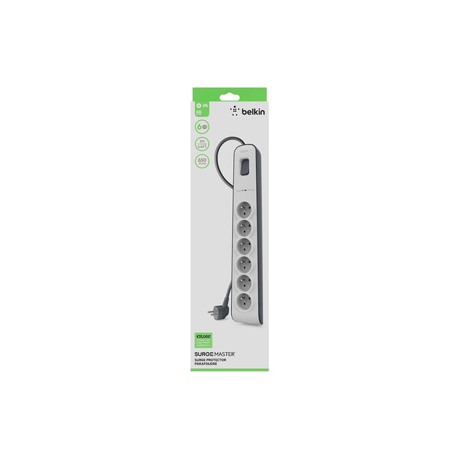 Parafoudre BELKIN 6 prises parafoudres + cable 2m