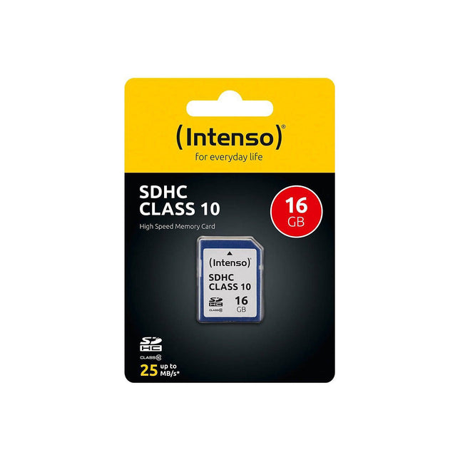 Carte SD INTENSO CARTE SDHC 16 GB CLASSE 10 INTENSO