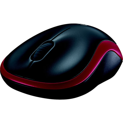 Souris sans fil LOGITECH M185 Red