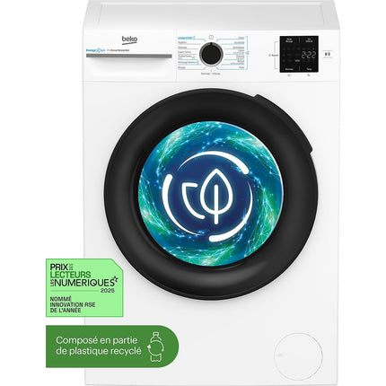 Lave linge compact BEKO BM3WFU47411B Energy Spin