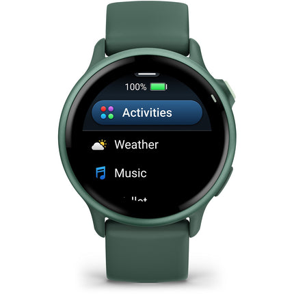 Montre sport GARMIN Vivoactive 6 Forme et santé GPS AMOLED BT Wi-Fi 42 mm Lunar Gold
