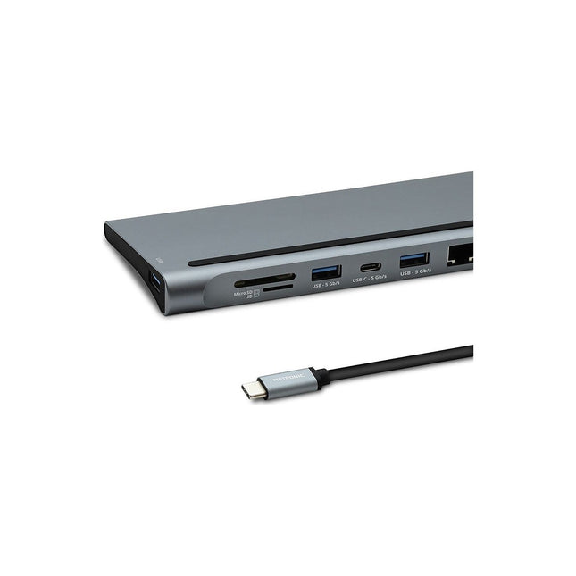 Station d'accueil METRONIC USB-C Adaptateur 11 en 1