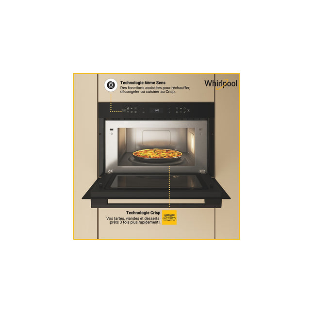 Micro ondes grill encastrable WHIRLPOOL WMD7O4TBF
