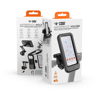 Support smartphone CASR support étanche guidon mobile