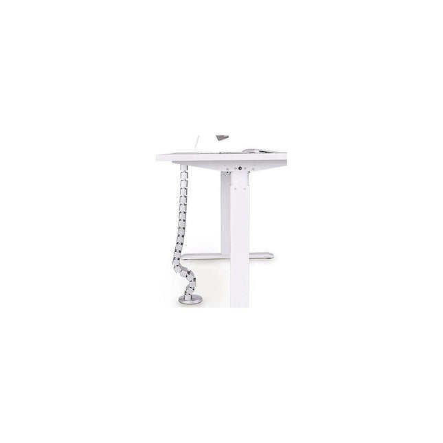 Range câble KIMEX Goulotte passe-câbles articulée, 130cm