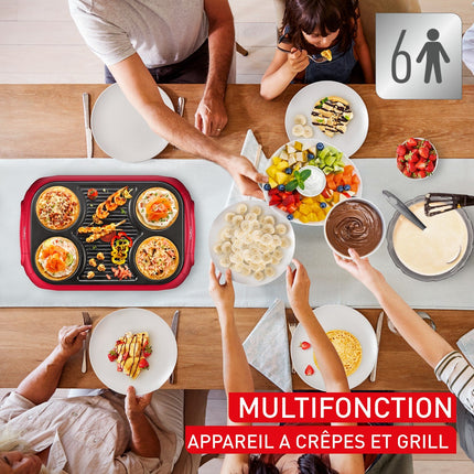 Crêpe party TEFAL Crepe et Grill Party PY55A7F0